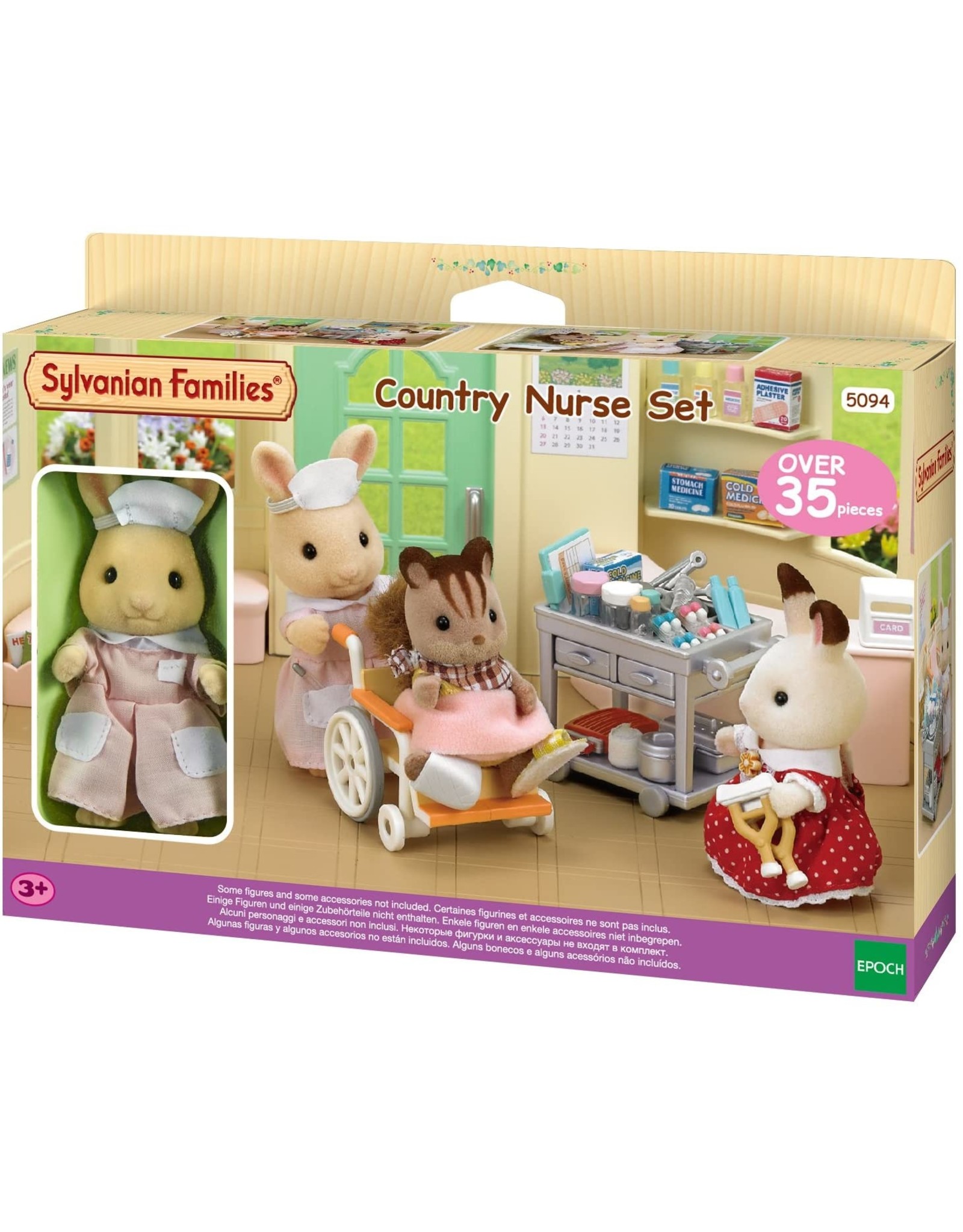 Sylvanian Families Set voor Streekkliniek, verpleegster (5094)