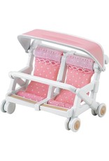 Sylvanian Families Sylvanian Families Dubbele kinderwagen