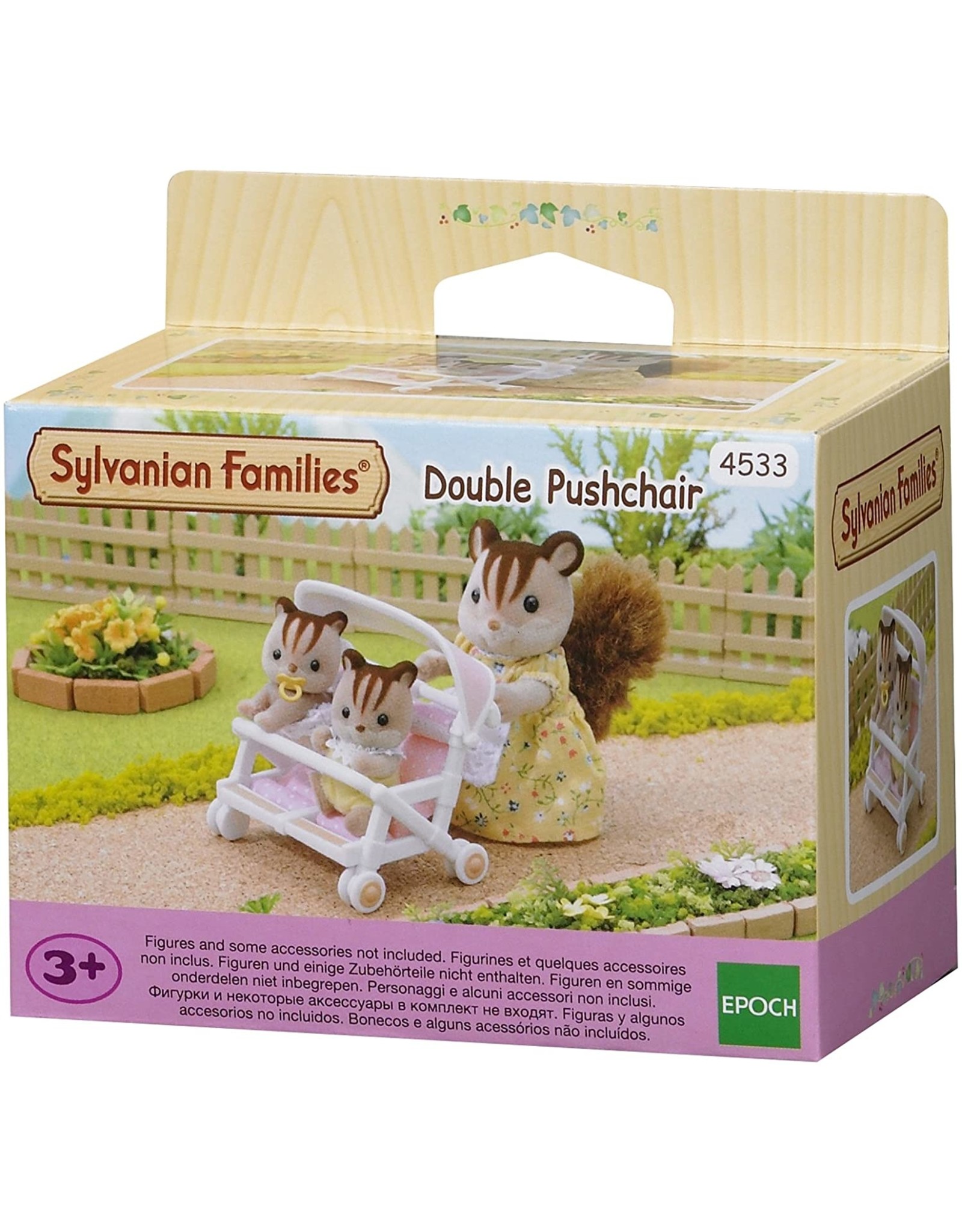 Sylvanian Families Sylvanian Families Dubbele kinderwagen