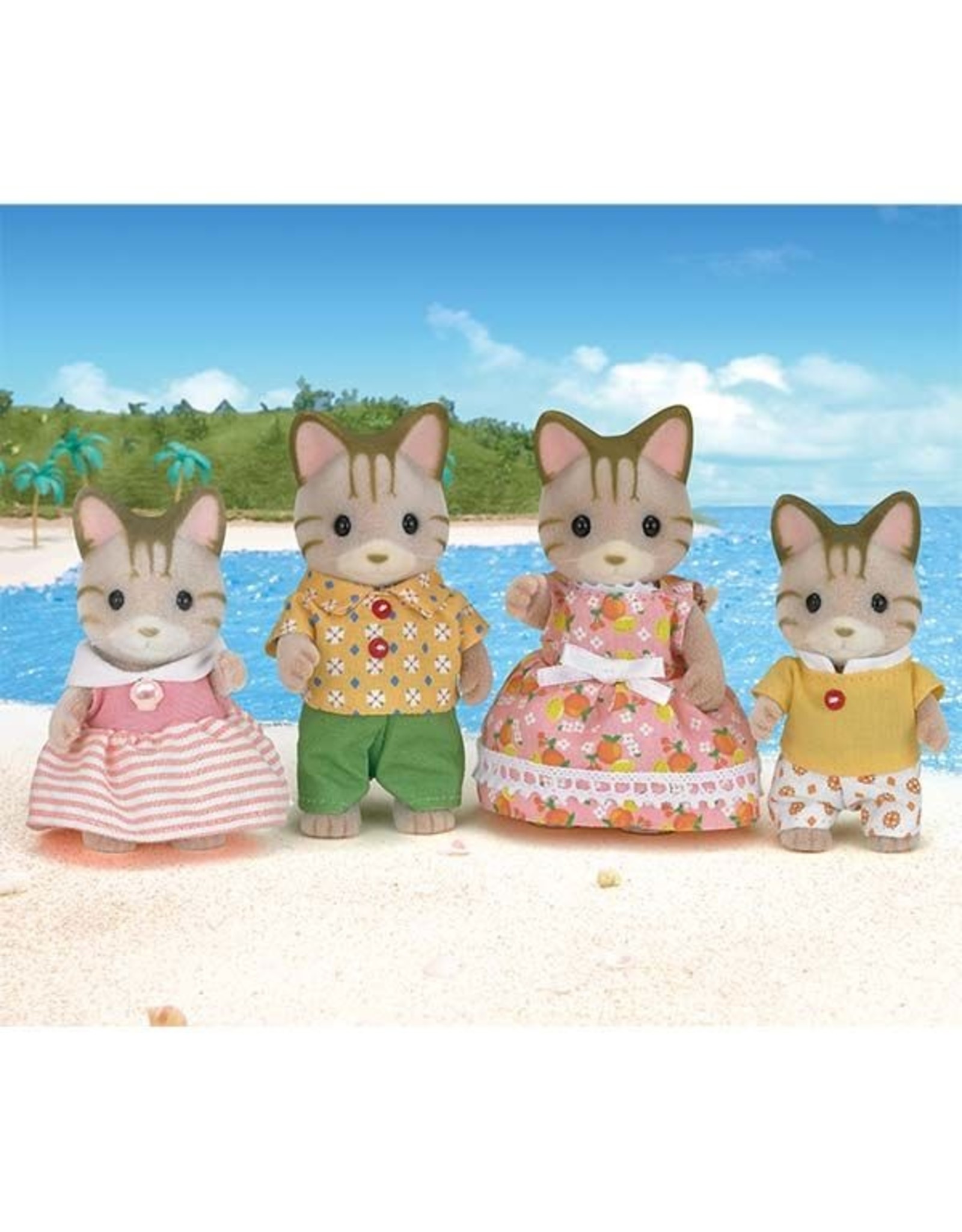 Sylvanian Families Familie gestreepte Kat (5180)