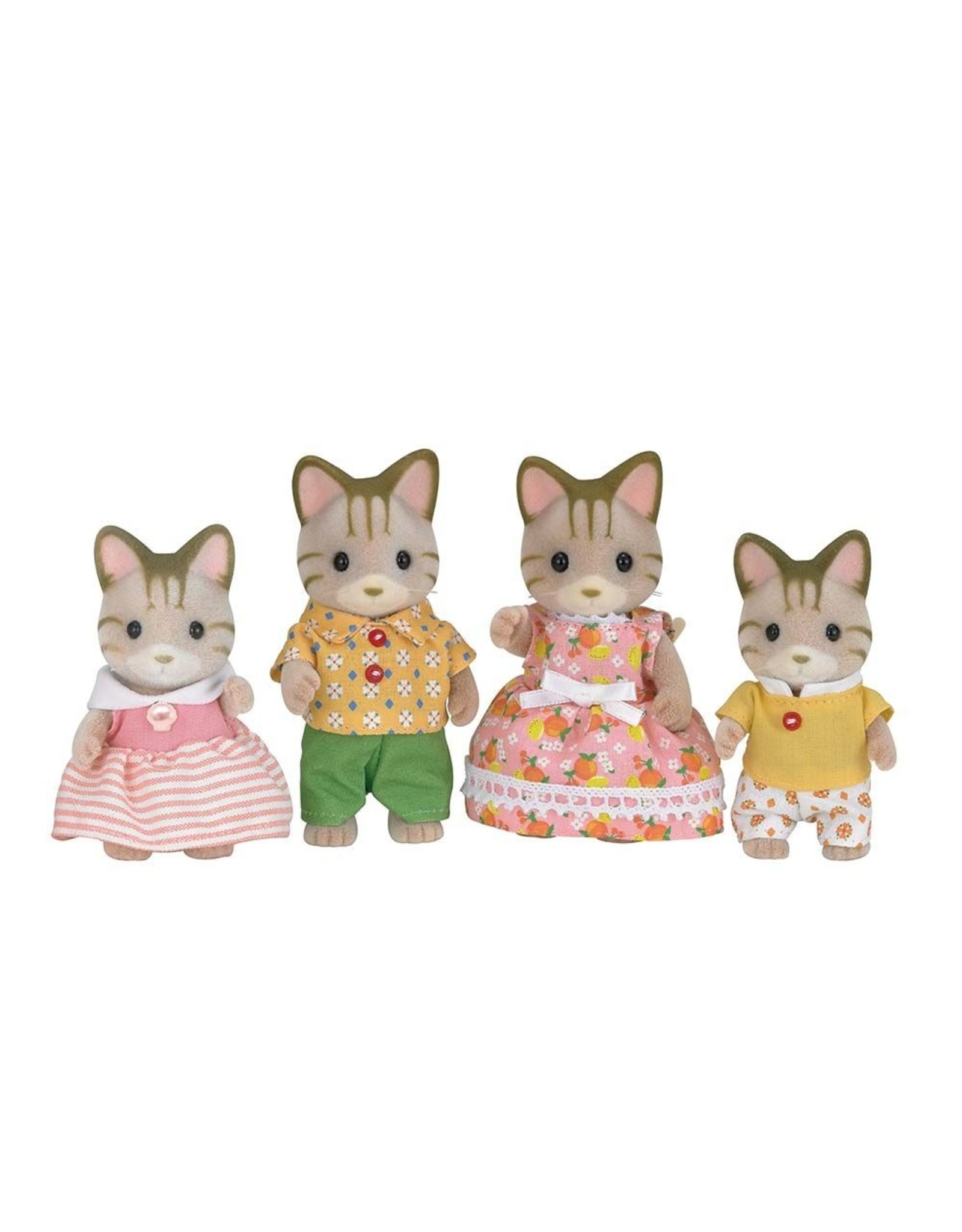 Sylvanian Families Familie gestreepte Kat (5180)