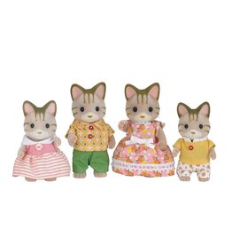 Sylvanian Families Familie gestreepte Kat (5180)