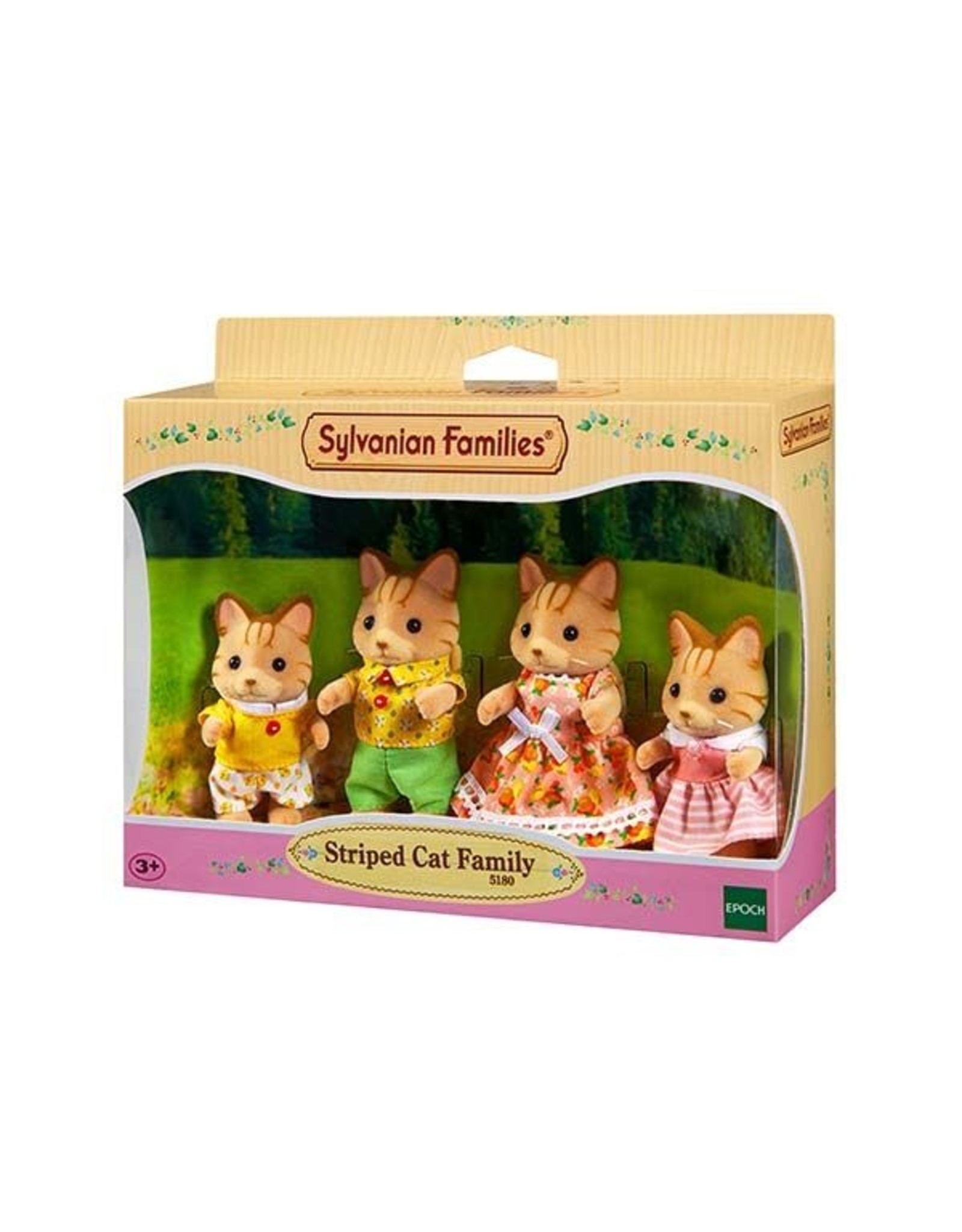 Sylvanian Families Familie gestreepte Kat (5180)