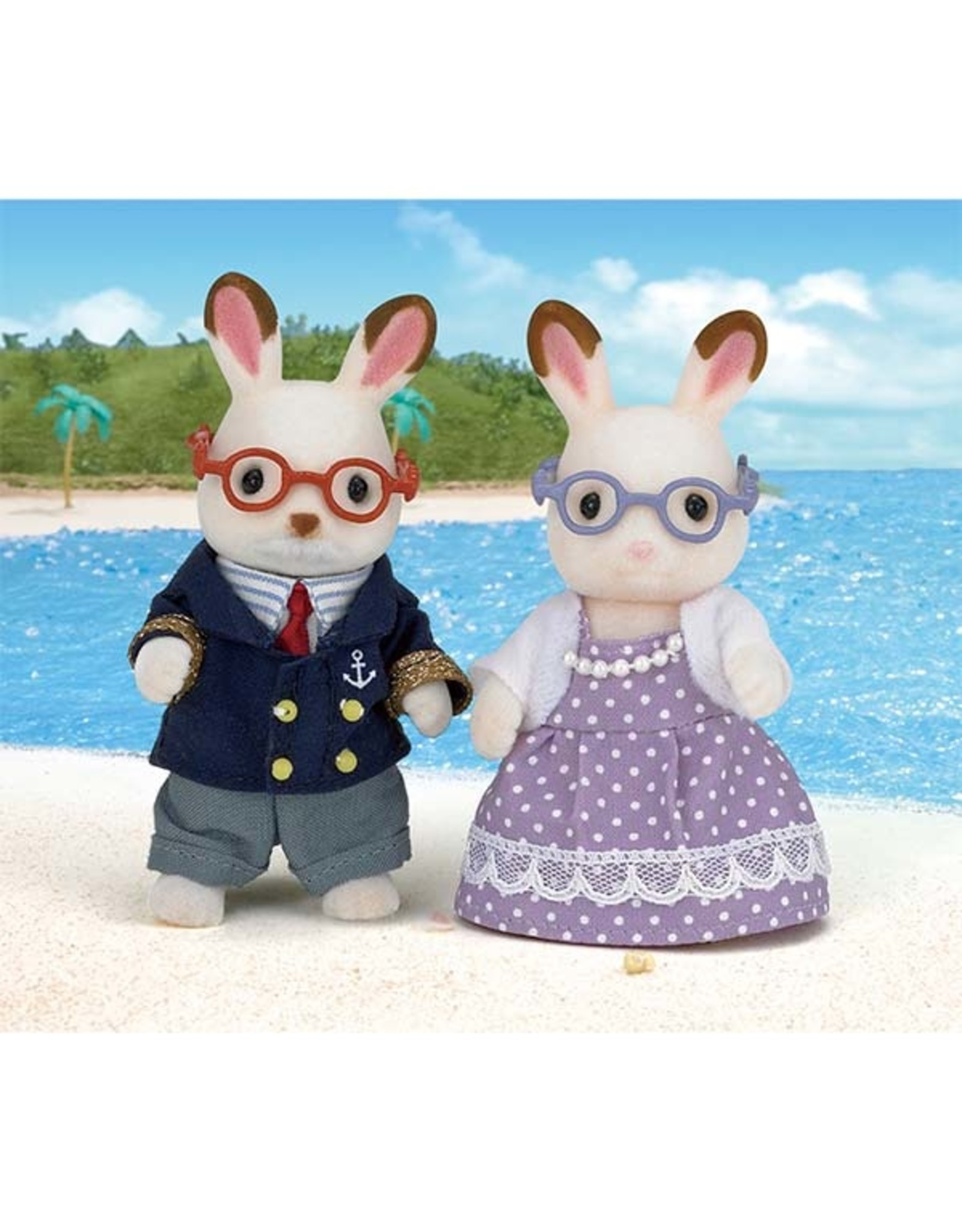 Sylvanian Families Opa en Oma Chocoladekonijn (5190)