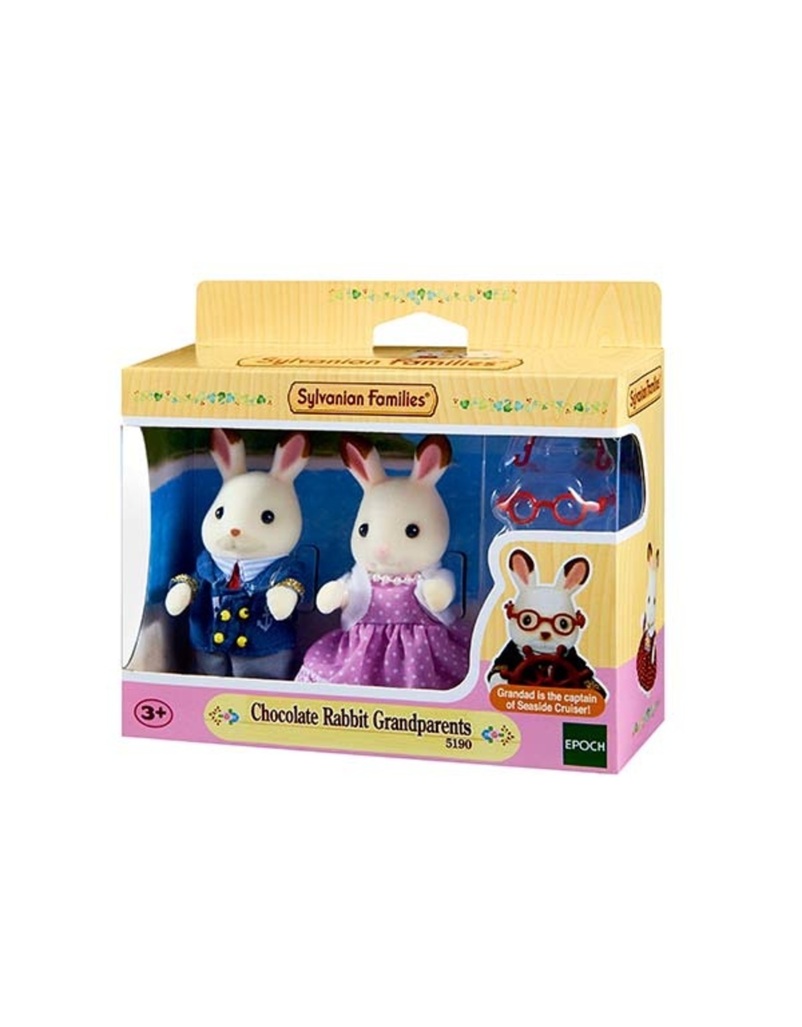 Sylvanian Families Opa en Oma Chocoladekonijn (5190)