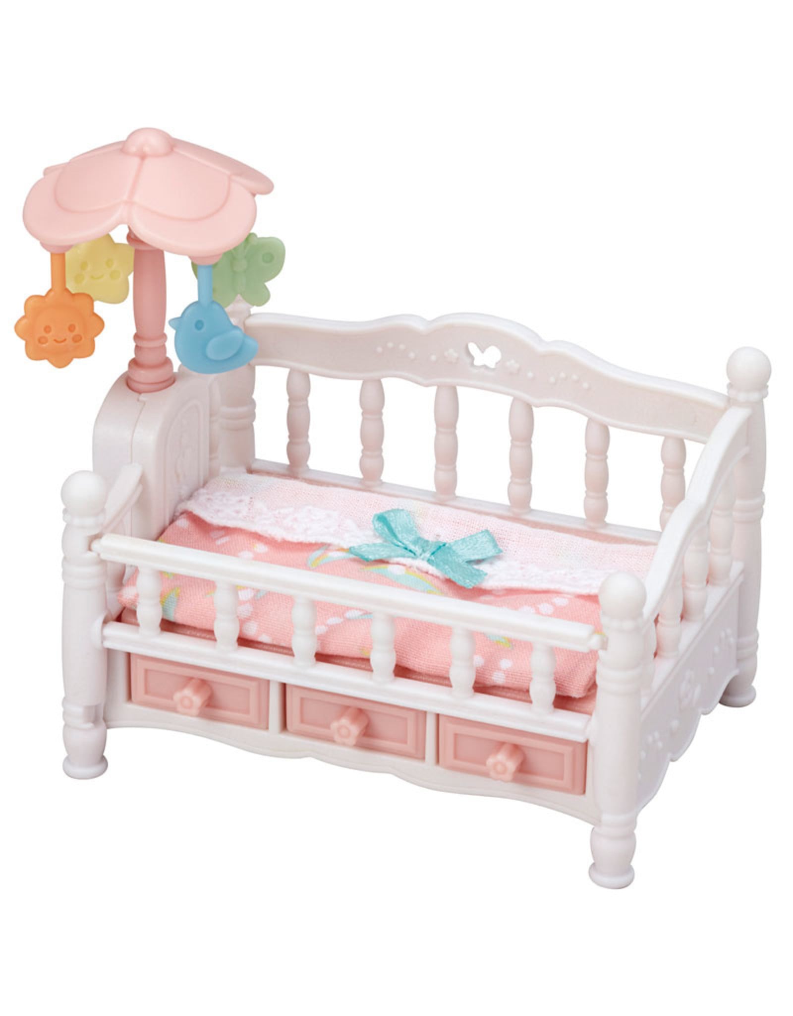 Sylvanian Families Bed voor drieling met mobiel (5534)