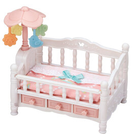 Sylvanian Families Bed voor drieling met mobiel (5534)