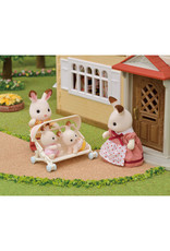 Sylvanian Families Wandelwagen drieling (5533)