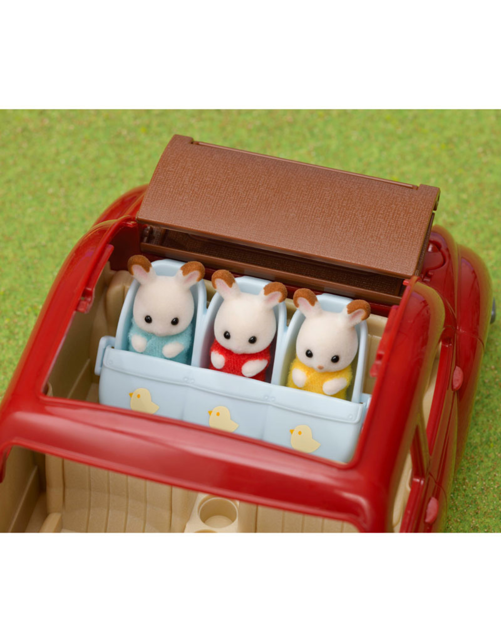 Sylvanian Families Wandelwagen drieling (5533)