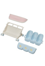 Sylvanian Families Wandelwagen drieling (5533)