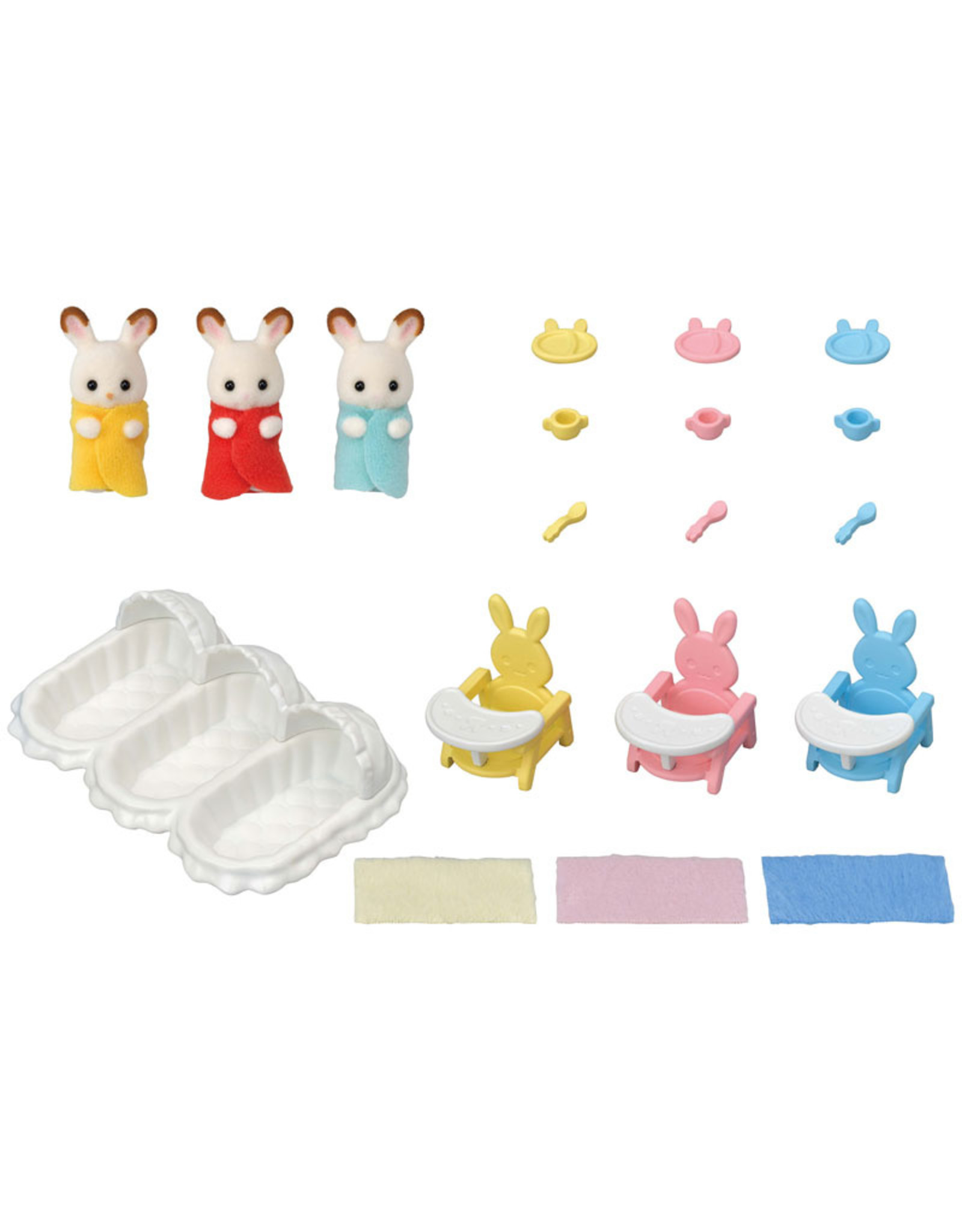 Sylvanian Families Drieling Chocoladekonijn verzorgingsset (5532)