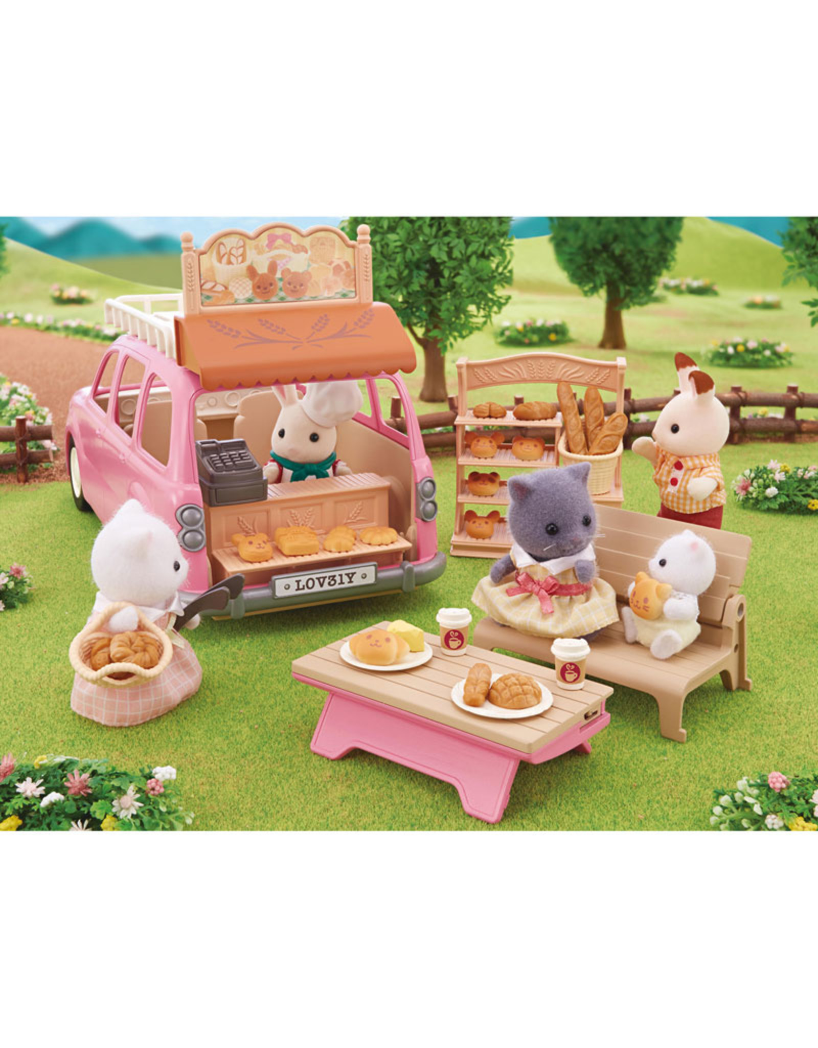 Sylvanian Families Bakkerij set voor het startershuis (5536)