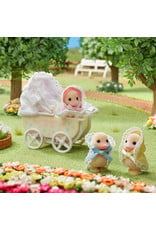 Sylvanian Families Eendjes drieling met Kinderwagen (5601)