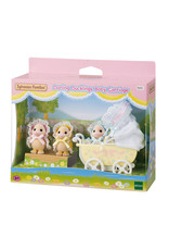 Sylvanian Families Eendjes drieling met Kinderwagen (5601)