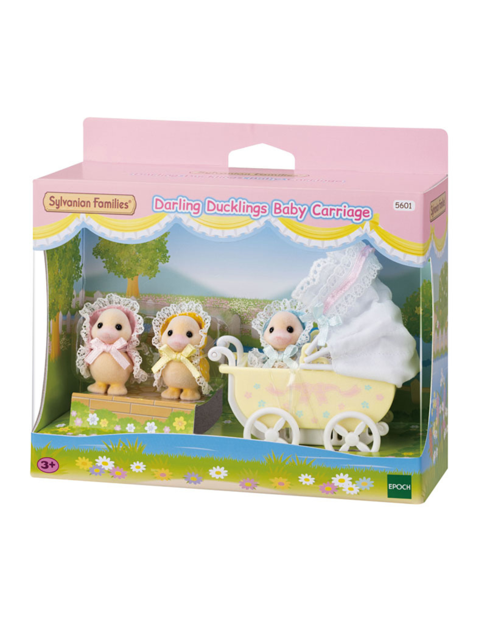 Sylvanian Families Eendjes drieling met Kinderwagen (5601)