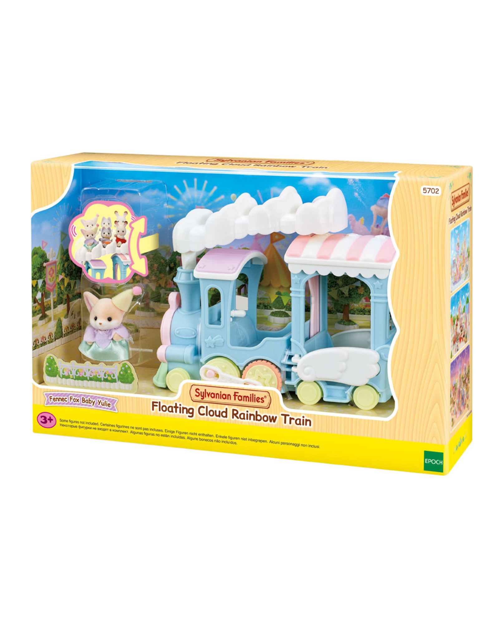 Sylvanian Families Wolken regenboog trein (5702)