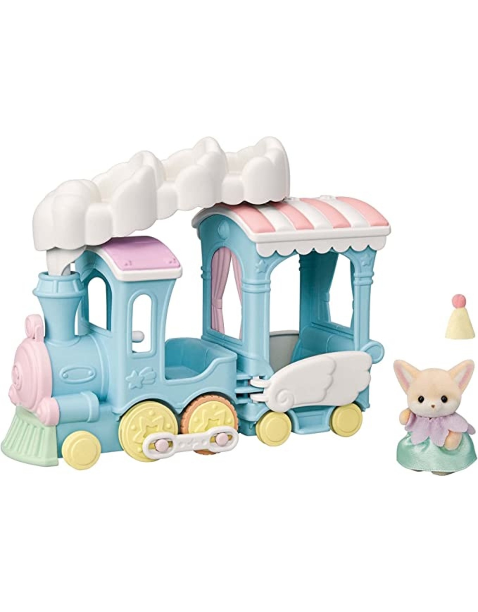 Sylvanian Families Wolken regenboog trein