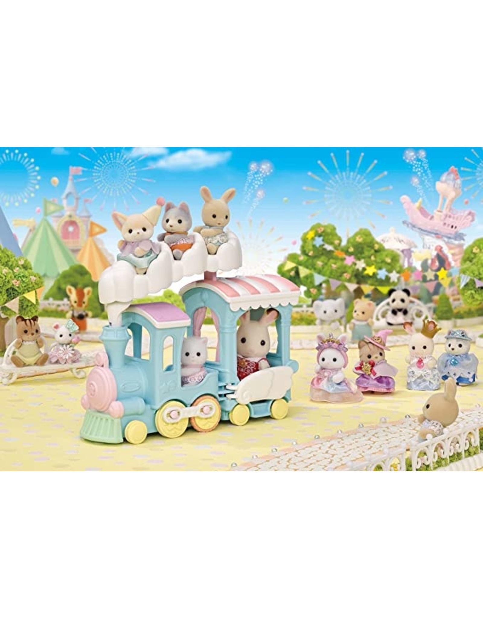 Sylvanian Families Wolken regenboog trein (5702)