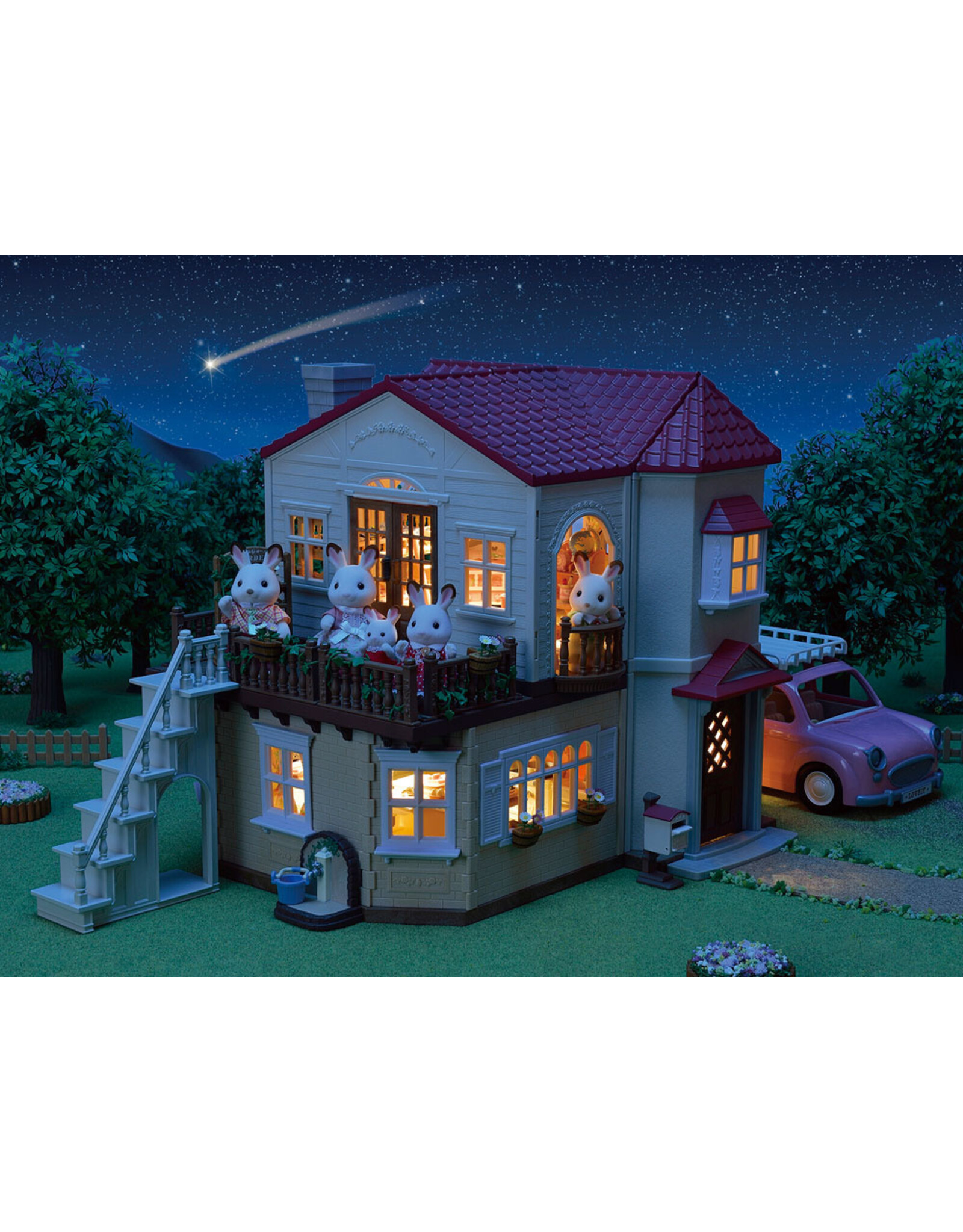 Sylvanian Families Groot poppenhuis met geheime speelkamer