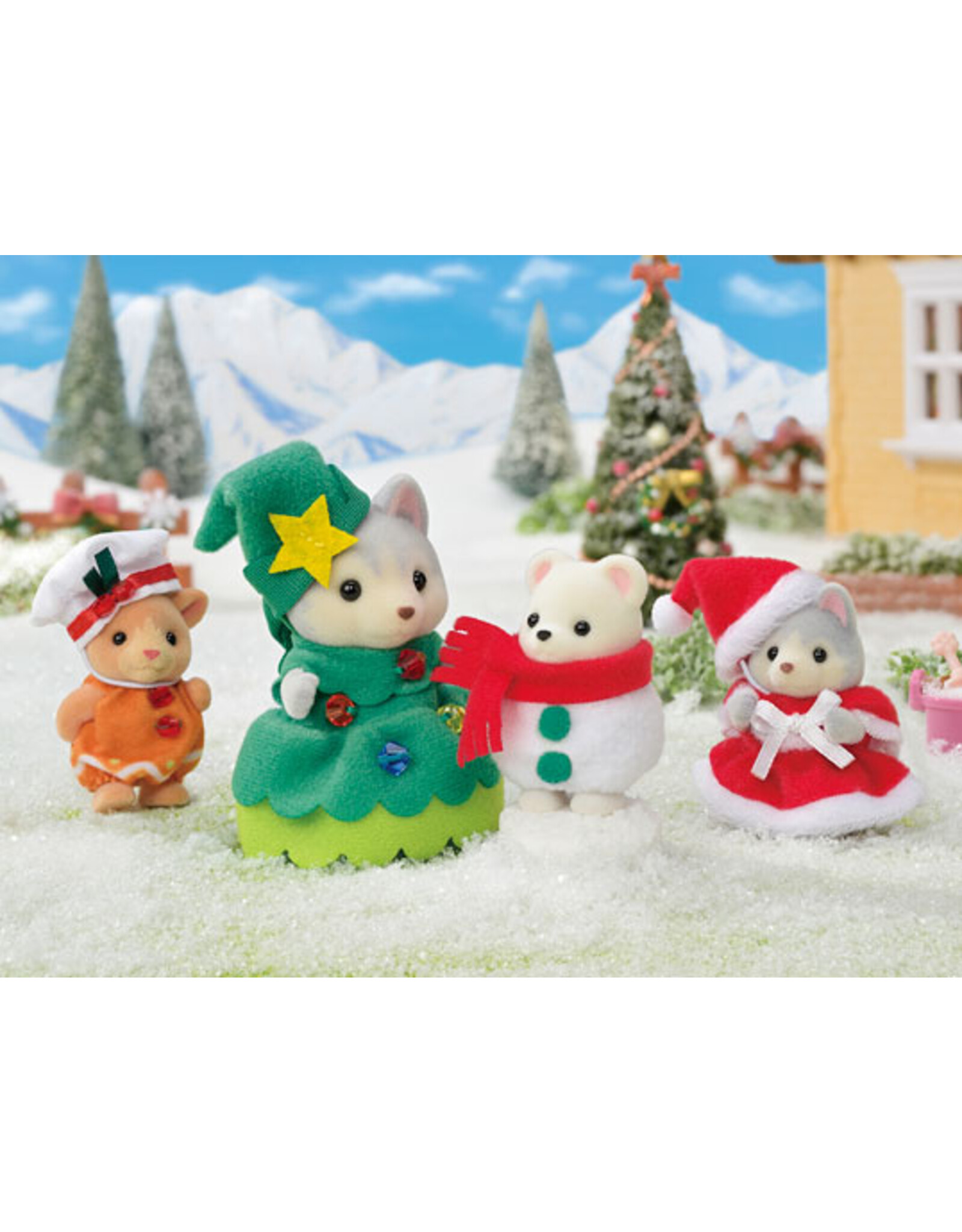 Sylvanian Families Vrolijke Kerstvrienden (5710)