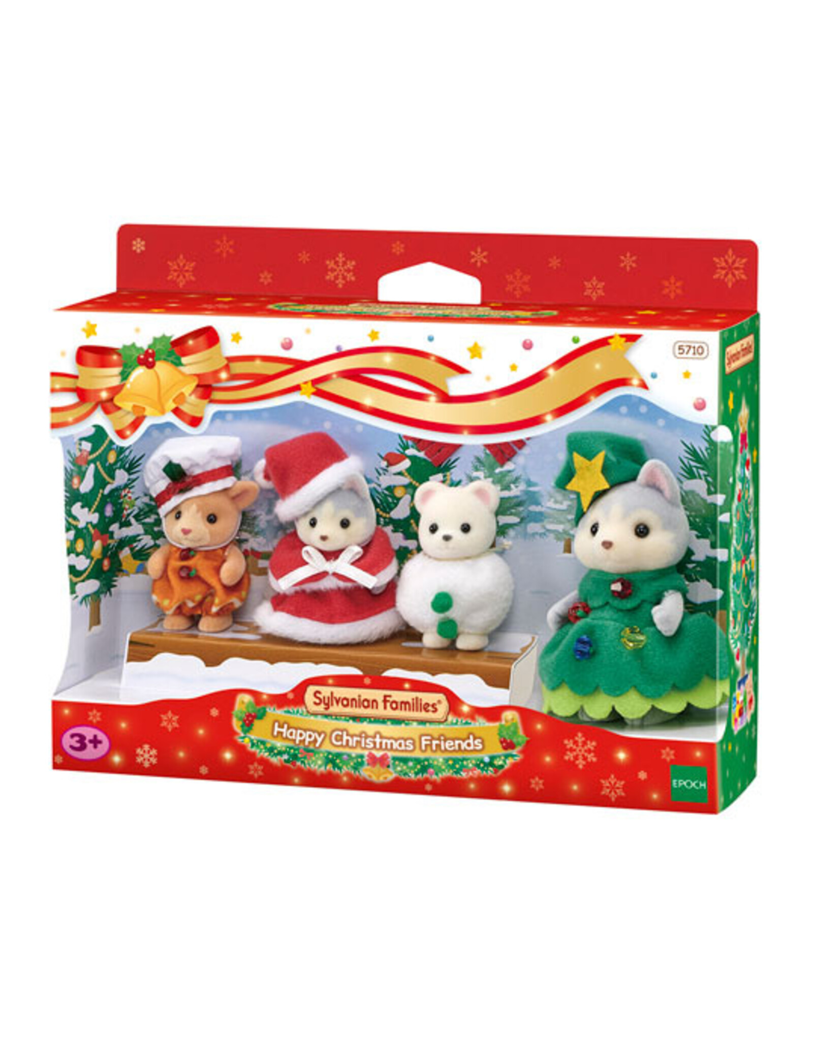 Sylvanian Families Vrolijke Kerstvrienden (5710)