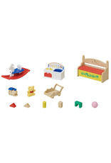 Sylvanian Families Speelkamer- Baby Panda & sneeuwwitkonijn (5709)