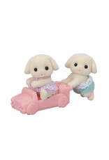 Sylvanian Families Tweeling bloemen hangoor konijn