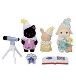 Sylvanian Families Trio peutervriendjes-Pyjama party (5750)