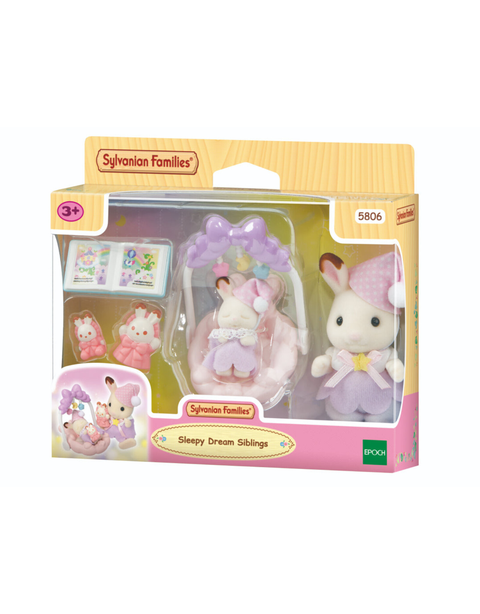 Sylvanian Families Slaperige droomset broer-zus (5806)