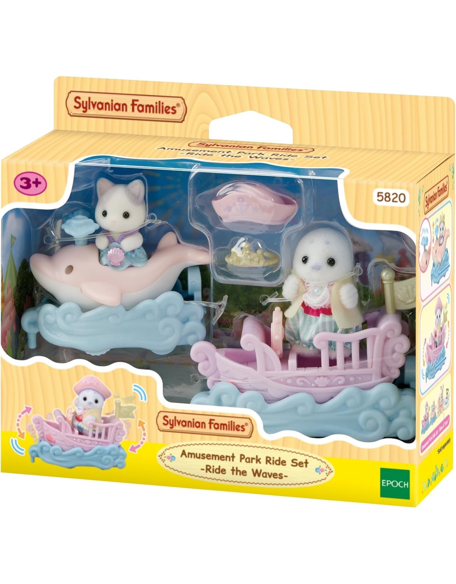 Sylvanian Families Pretparkspeelset op de golven (5820)