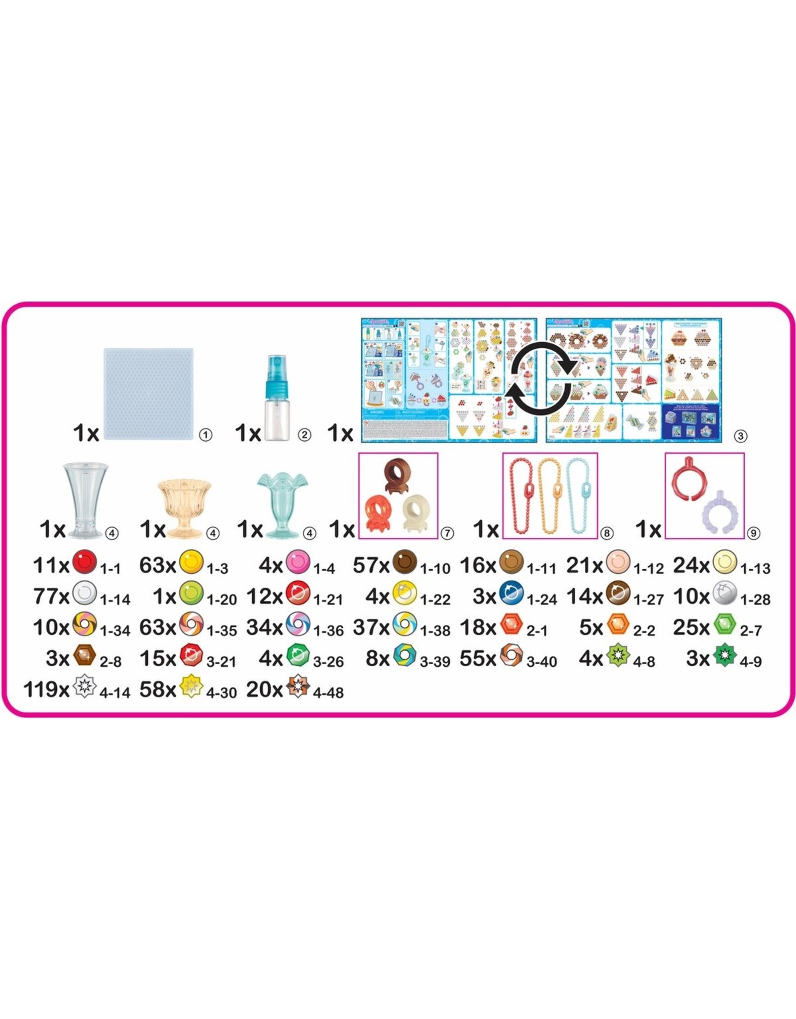 Aquabeads Knutselset zoete accessoires (35090)