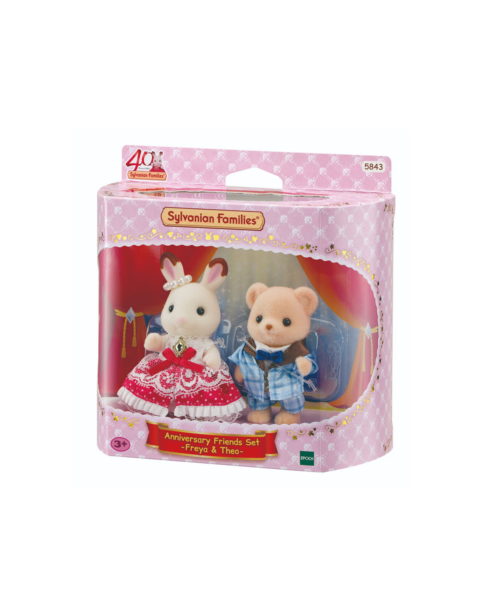 Sylvanian Families Verjaardag vriendenset Freya & Theo (5843)
