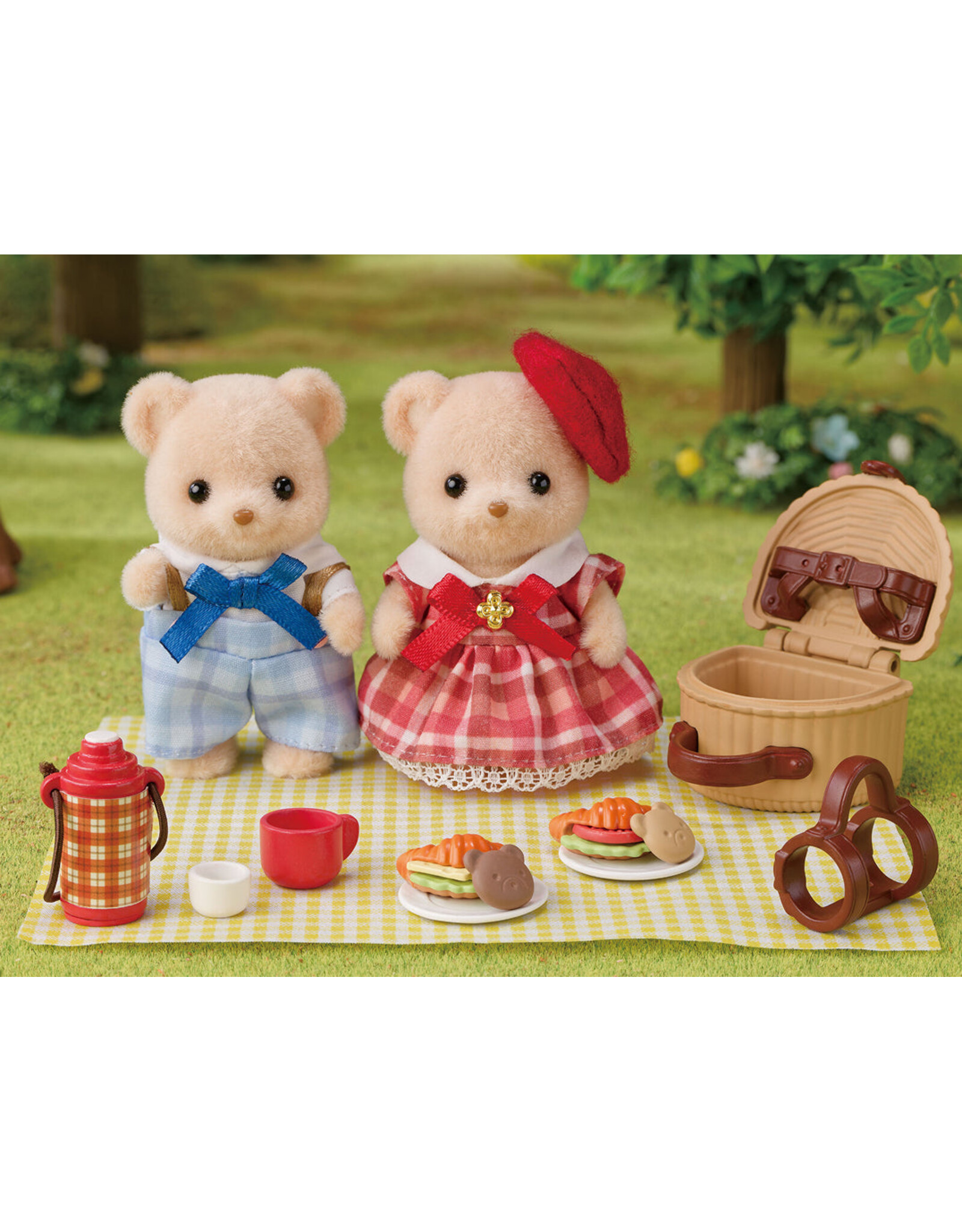 Sylvanian Families Biscuit beer zus & broer-picknickset (5852)