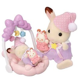 Sylvanian Families Slaperige droomset broer-zus (5806)