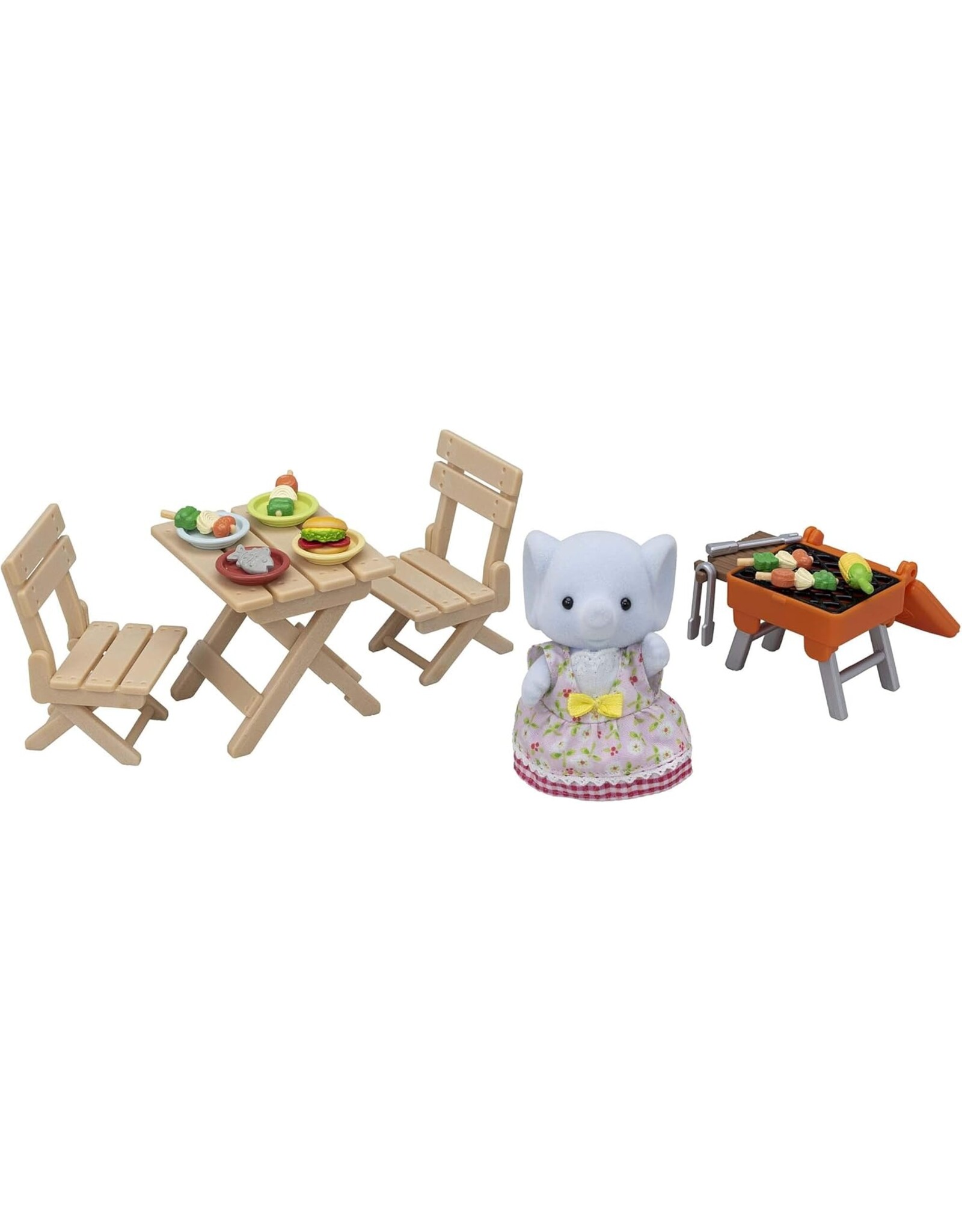 Sylvanian Families BBQ picknickset-Olifant meisje (5640)