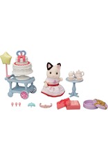 Sylvanian Families Feest speelset-Tuxedo kat meisje (5646)