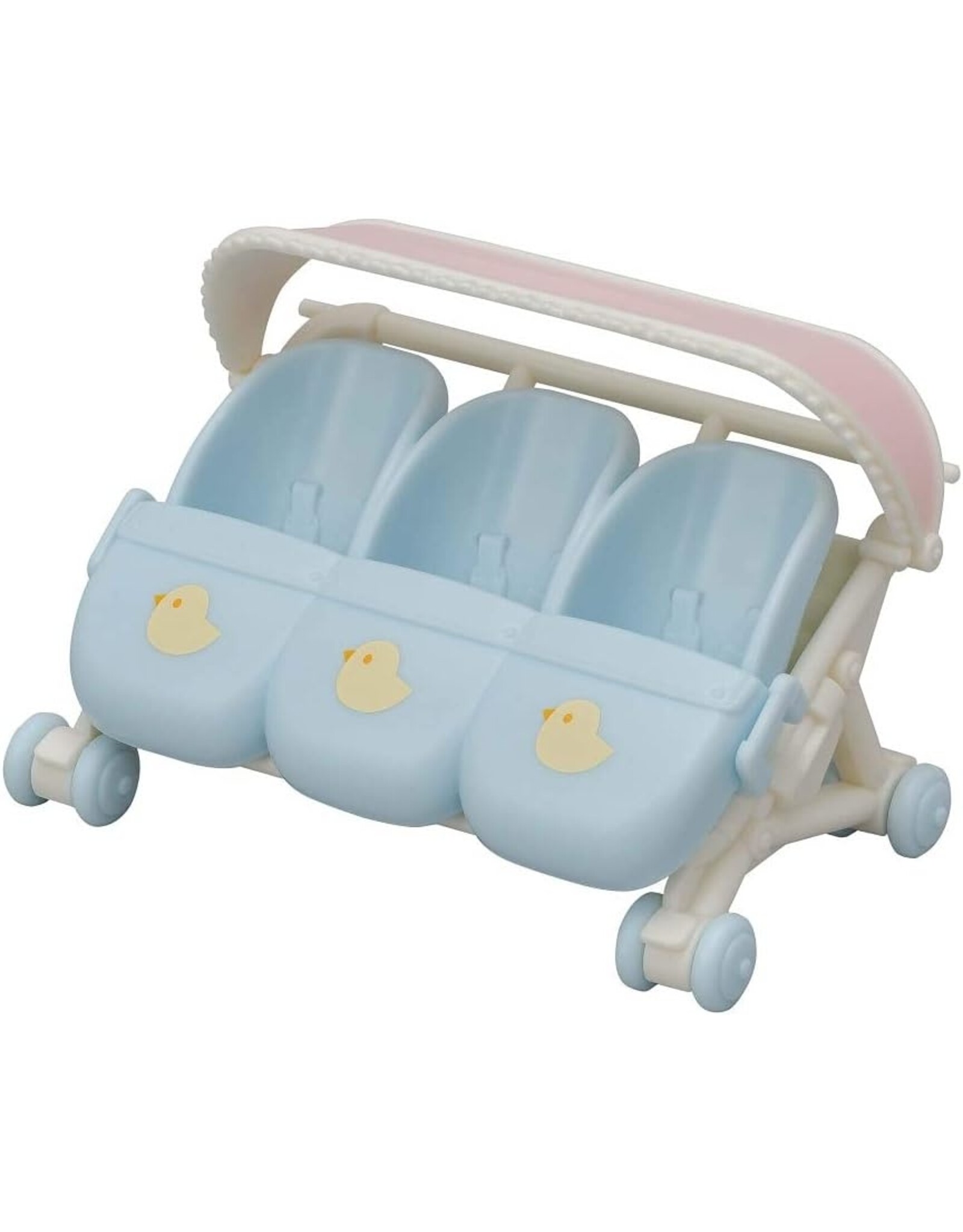 Sylvanian Families Wandelwagen drieling (5533)