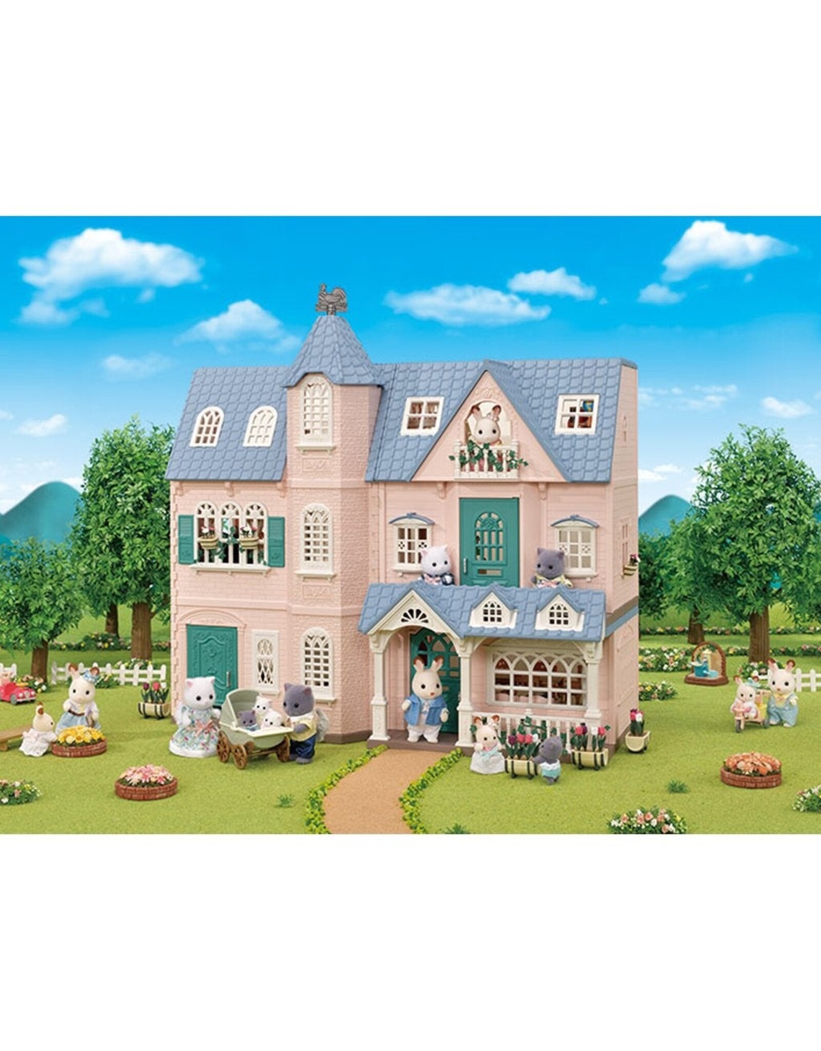 Sylvanian Families 3 huizen met accessoires Jubileum Set 35 jaar (5521)
