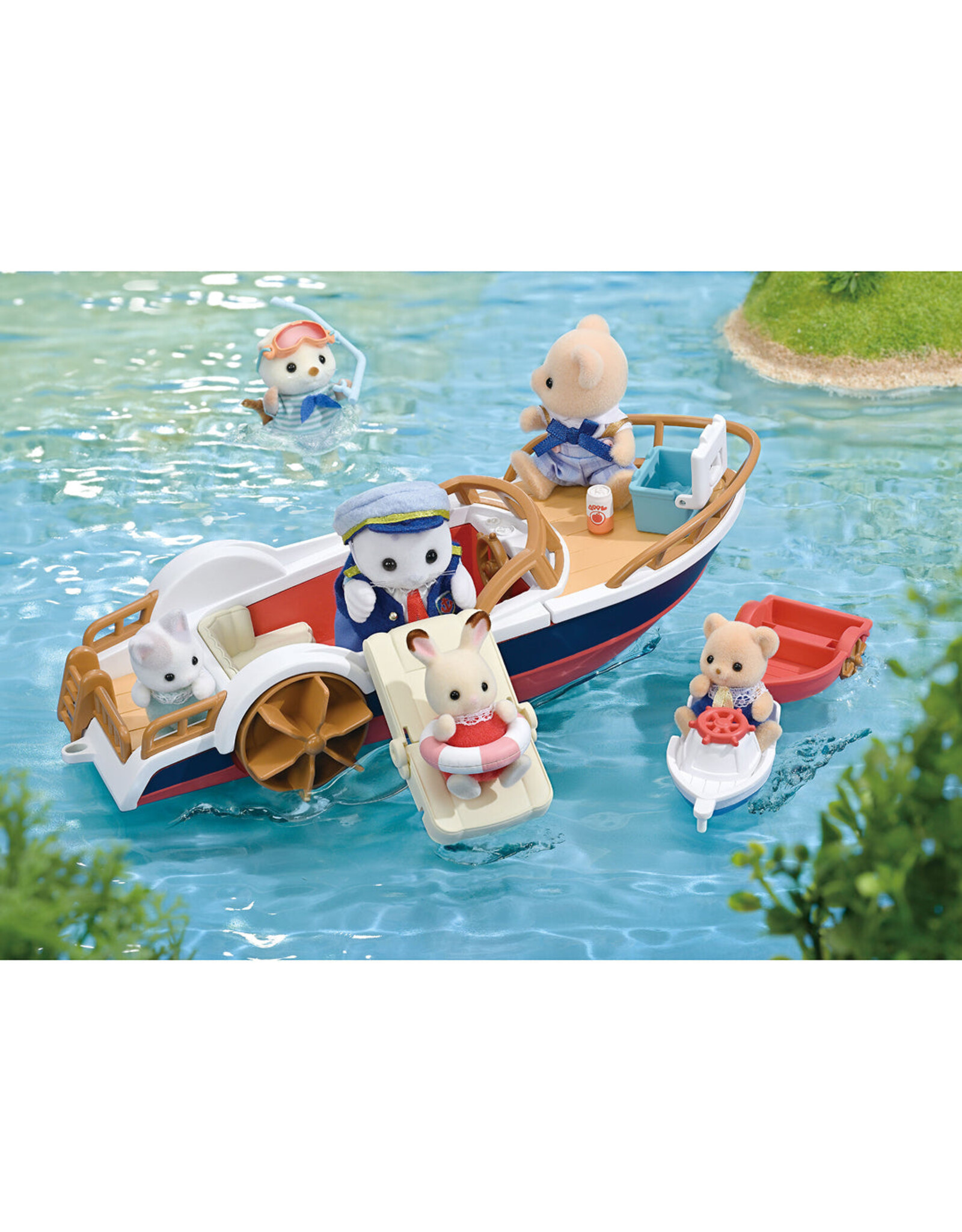 Sylvanian Families Recreatieboot met Zeehond (5864)