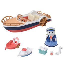 Sylvanian Families Recreatieboot met Zeehond (5864)