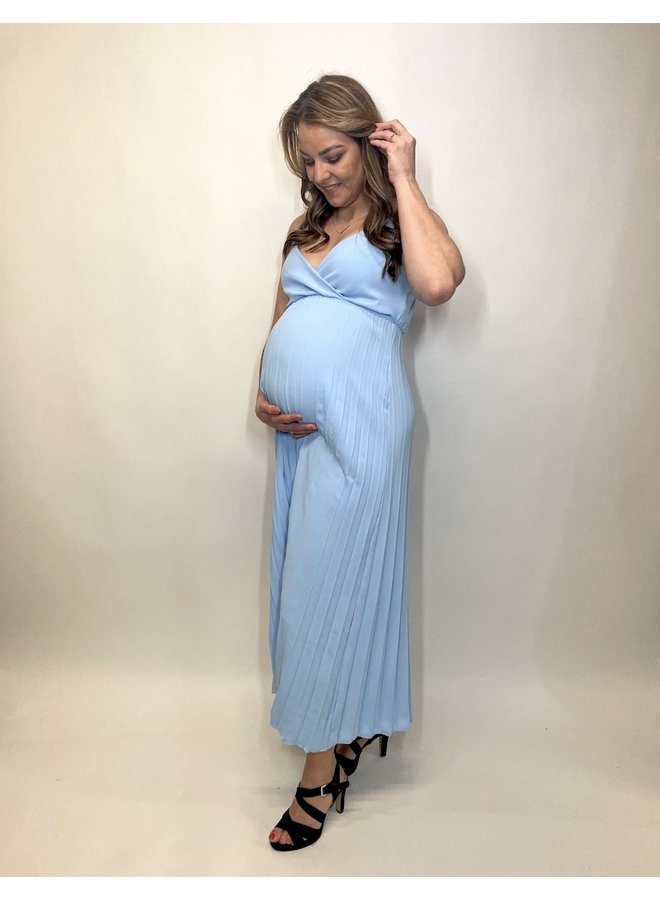 Maxi Jurk Elaine Licht Blauw