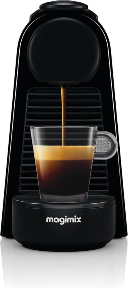 Magimix Magimix Nespresso Essenza Mini Zwart + Aeroccino - Koffiemachine Magimix Magimix Nespresso Essenza Mini Zwart + Aeroccino - Koffiemachine