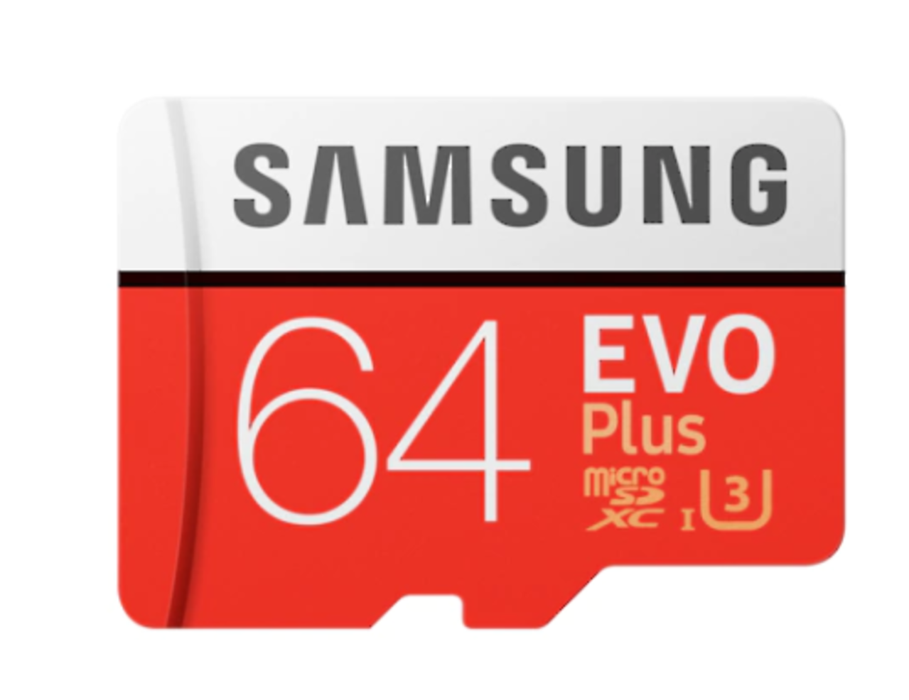 Samsung EVO Plus 64GB Micro SDXC geheugenkaart -