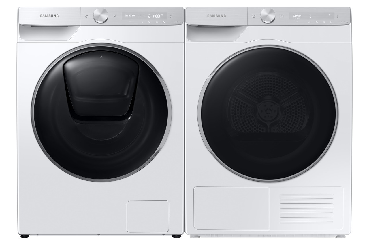 Samsung Samsung 8000 serie DV90T8240SH - Warmtepompdroger Samsung Samsung 8000 serie DV90T8240SH - Warmtepompdroger