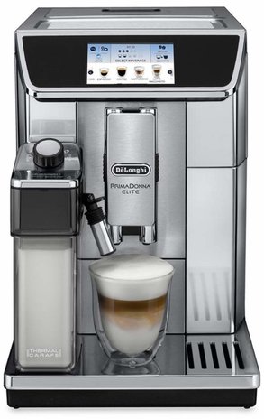De'Longhi De'Longhi PrimaDonna Elite ECAM650.75.MS - Koffiemachine De'Longhi De'Longhi PrimaDonna Elite ECAM650.75.MS - Koffiemachine