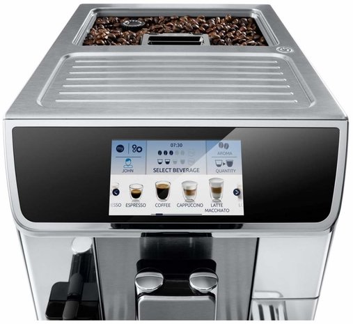 De'Longhi De'Longhi PrimaDonna Elite ECAM650.75.MS - Koffiemachine De'Longhi De'Longhi PrimaDonna Elite ECAM650.75.MS - Koffiemachine