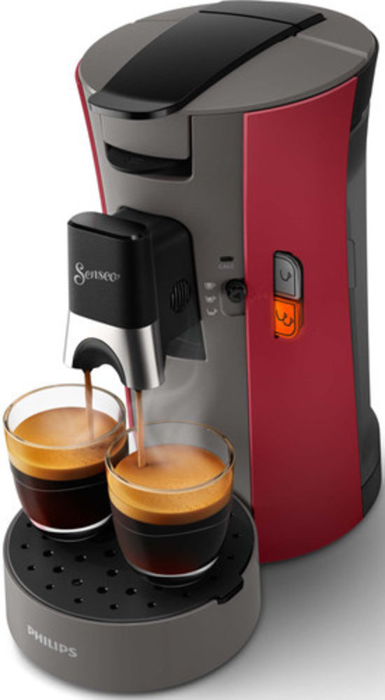 Philips Philips Senseo Select CSA230/90 (Rood) - Koffiemachine Philips Philips Senseo Select CSA230/90 (Rood) - Koffiemachine