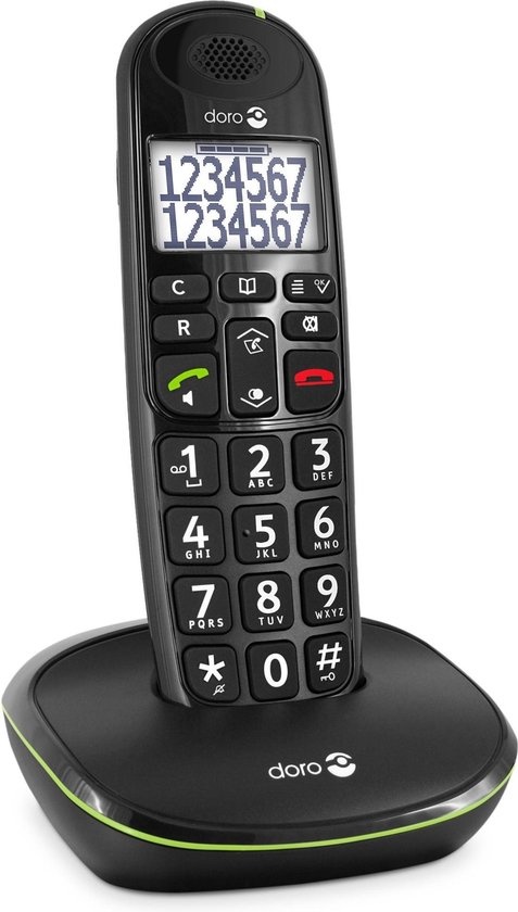 Doro Phone Easy 110 Zwart Huistelefoon
