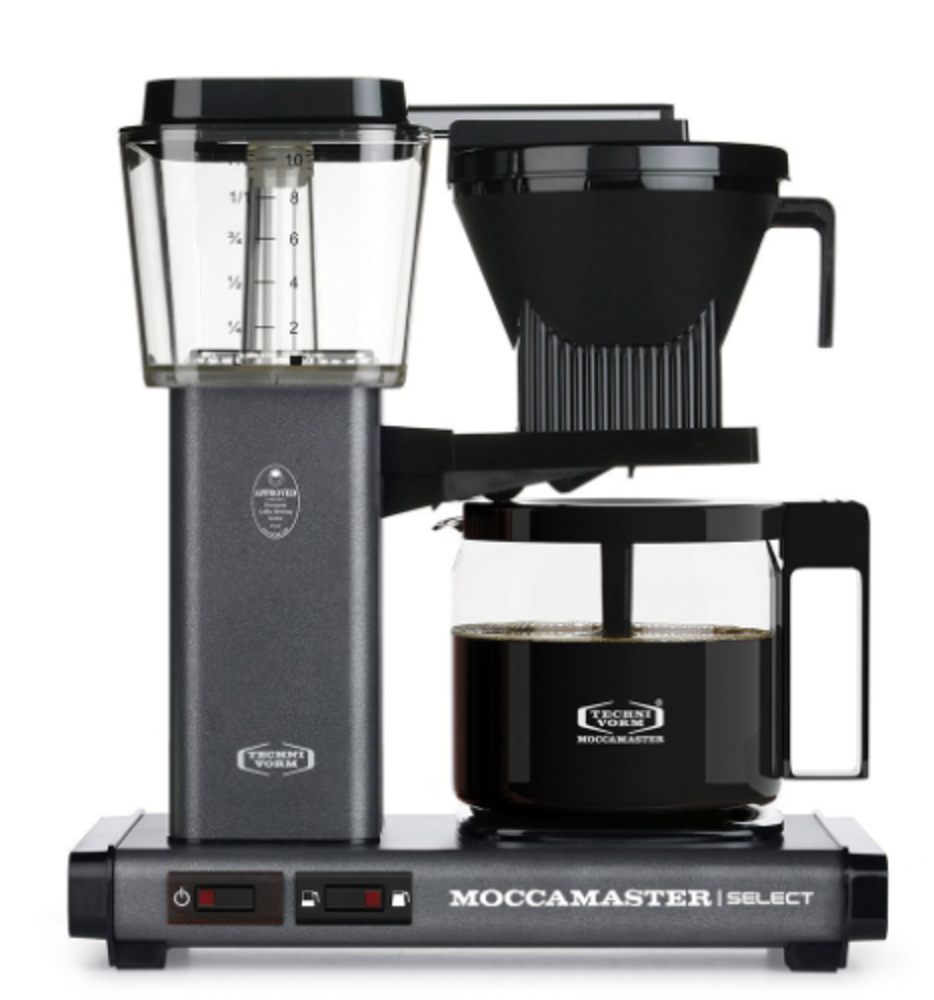 Moccamaster Moccamaster KBG Select (Stone Grey) - Koffiezetapparaat Moccamaster Moccamaster KBG Select (Stone Grey) - Koffiezetapparaat