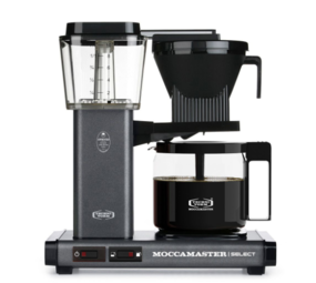 Moccamaster Moccamaster KBG Select (Stone Grey) - Koffiezetapparaat Moccamaster Moccamaster KBG Select (Stone Grey) - Koffiezetapparaat